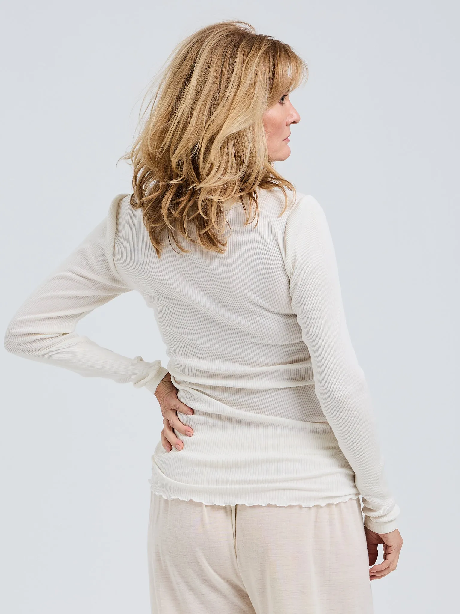 Silky Fiore | Silk - Off-White