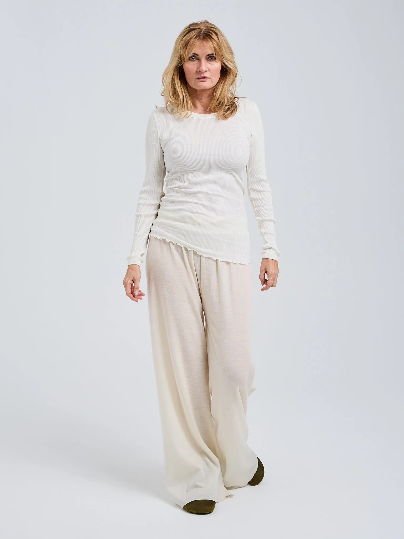 Silky Fiore | Silk - Off-White