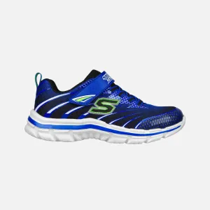 Skechers Nitrate-Zulvox Kids Shoes (5-12 Year) -Royal/Black