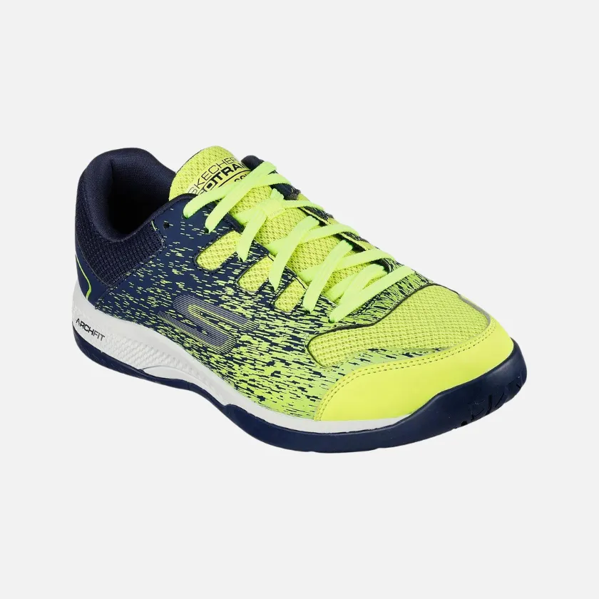 Skechers Viper Court Pickleball Men's Shoes -Yellow/Navy