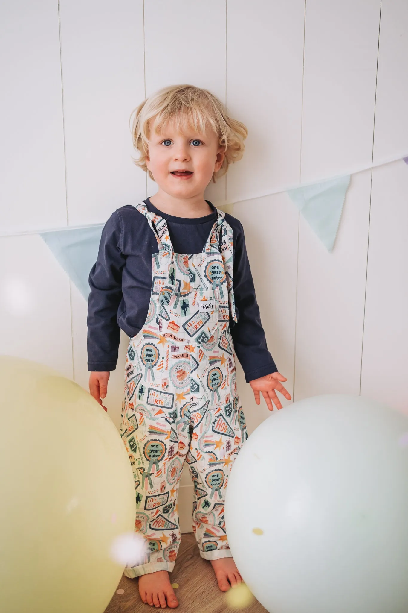 Slouch Dungarees - Birthday