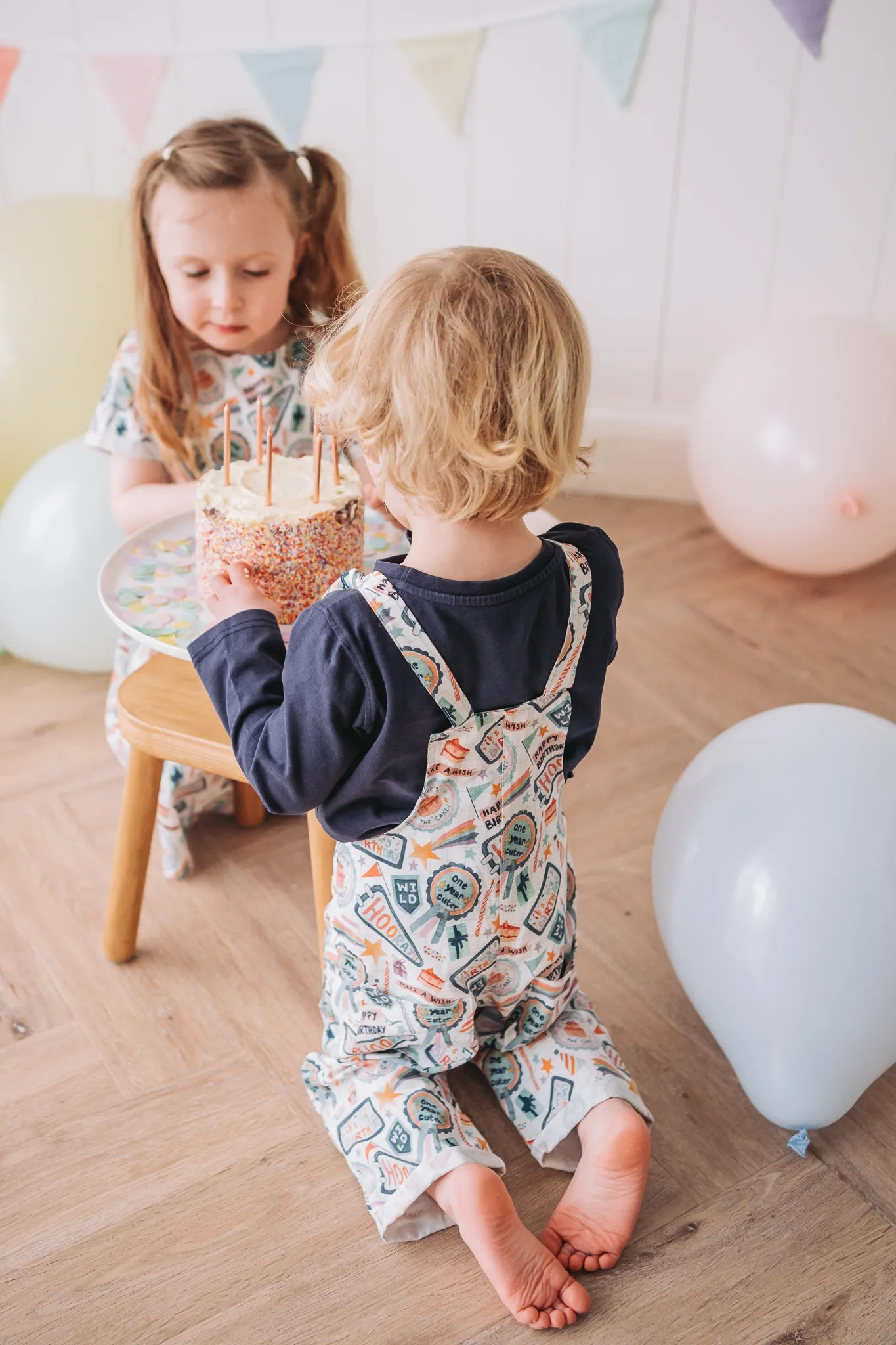 Slouch Dungarees - Birthday