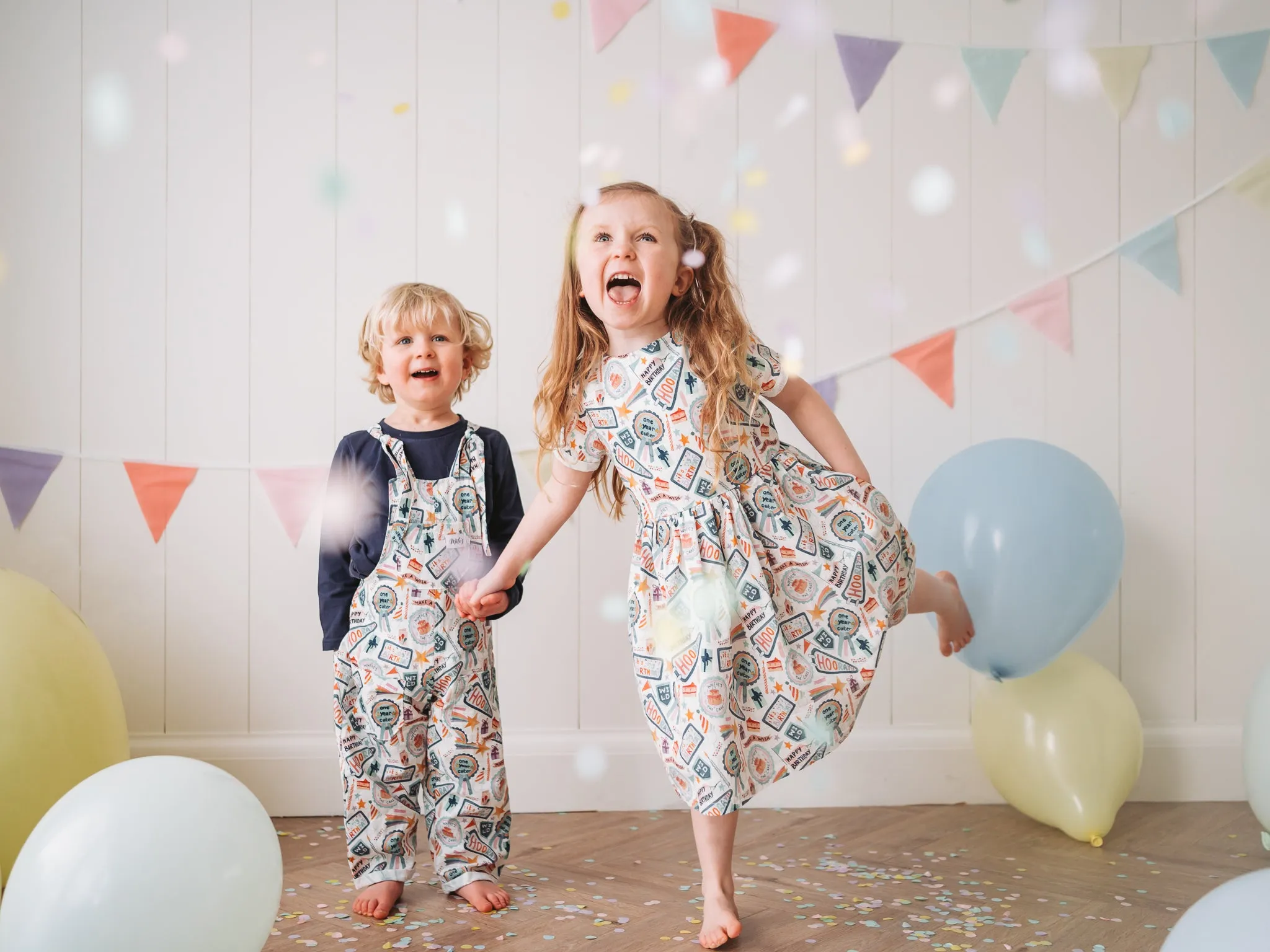 Slouch Dungarees - Birthday