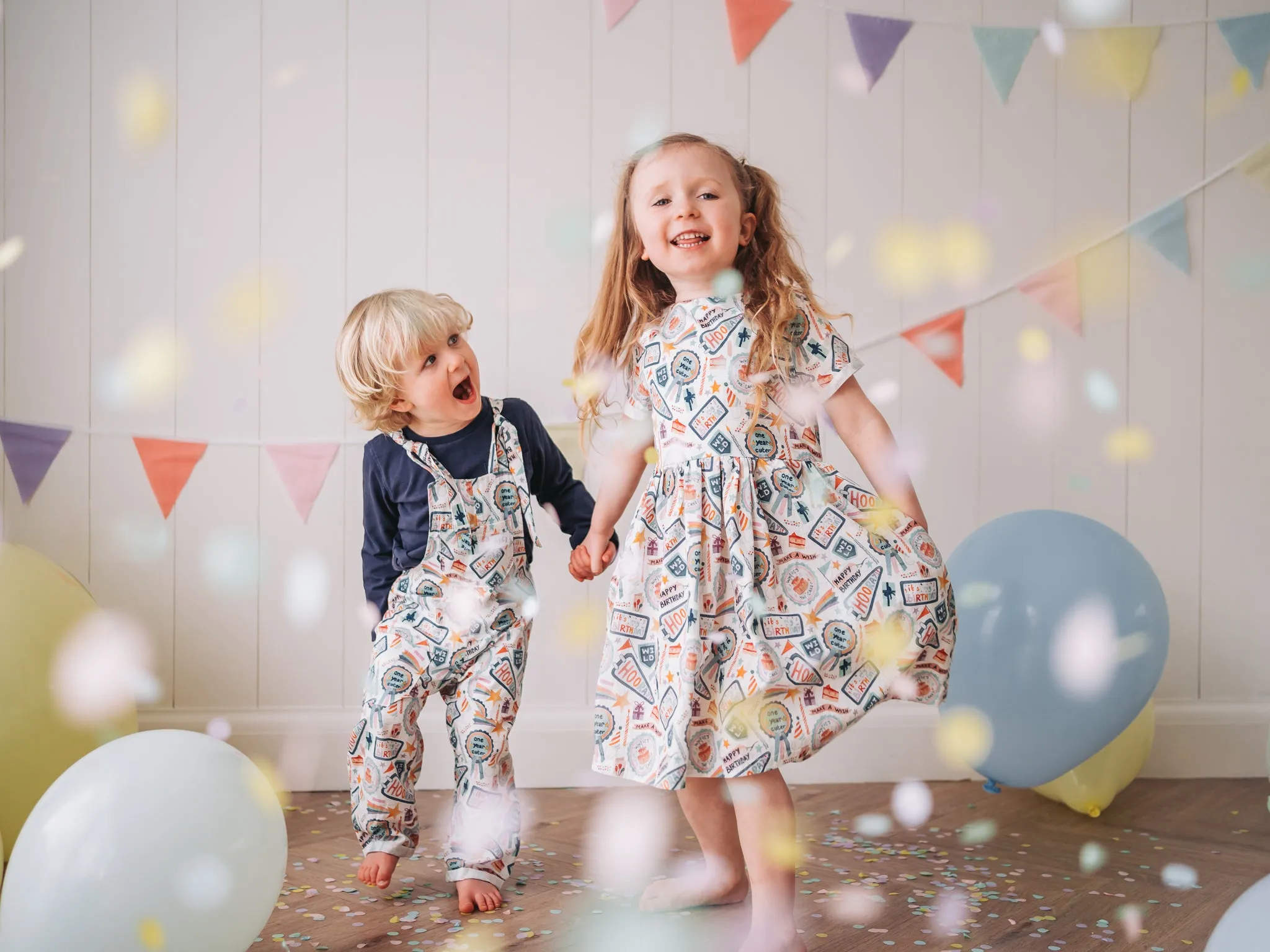 Slouch Dungarees - Birthday