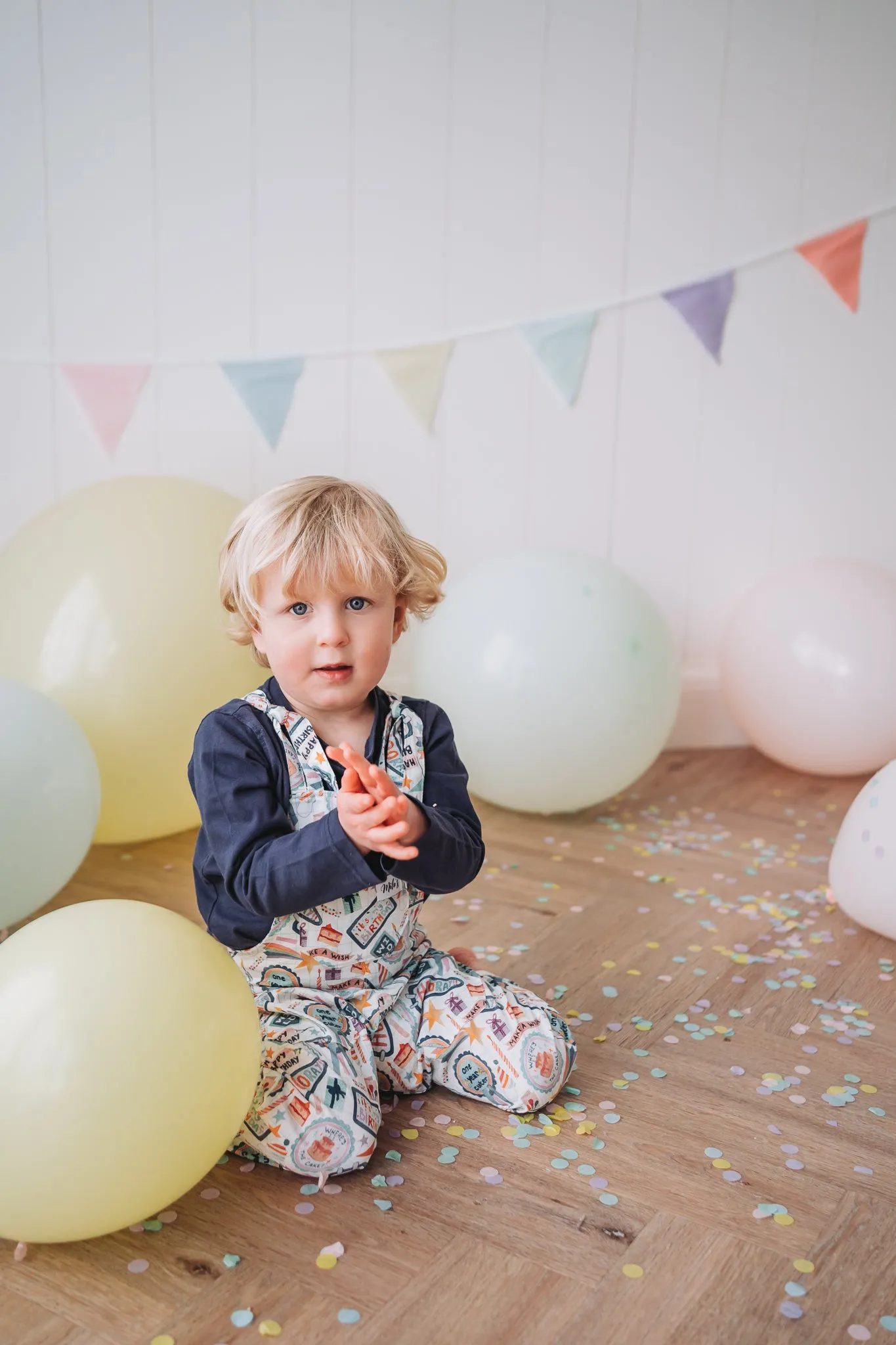 Slouch Dungarees - Birthday