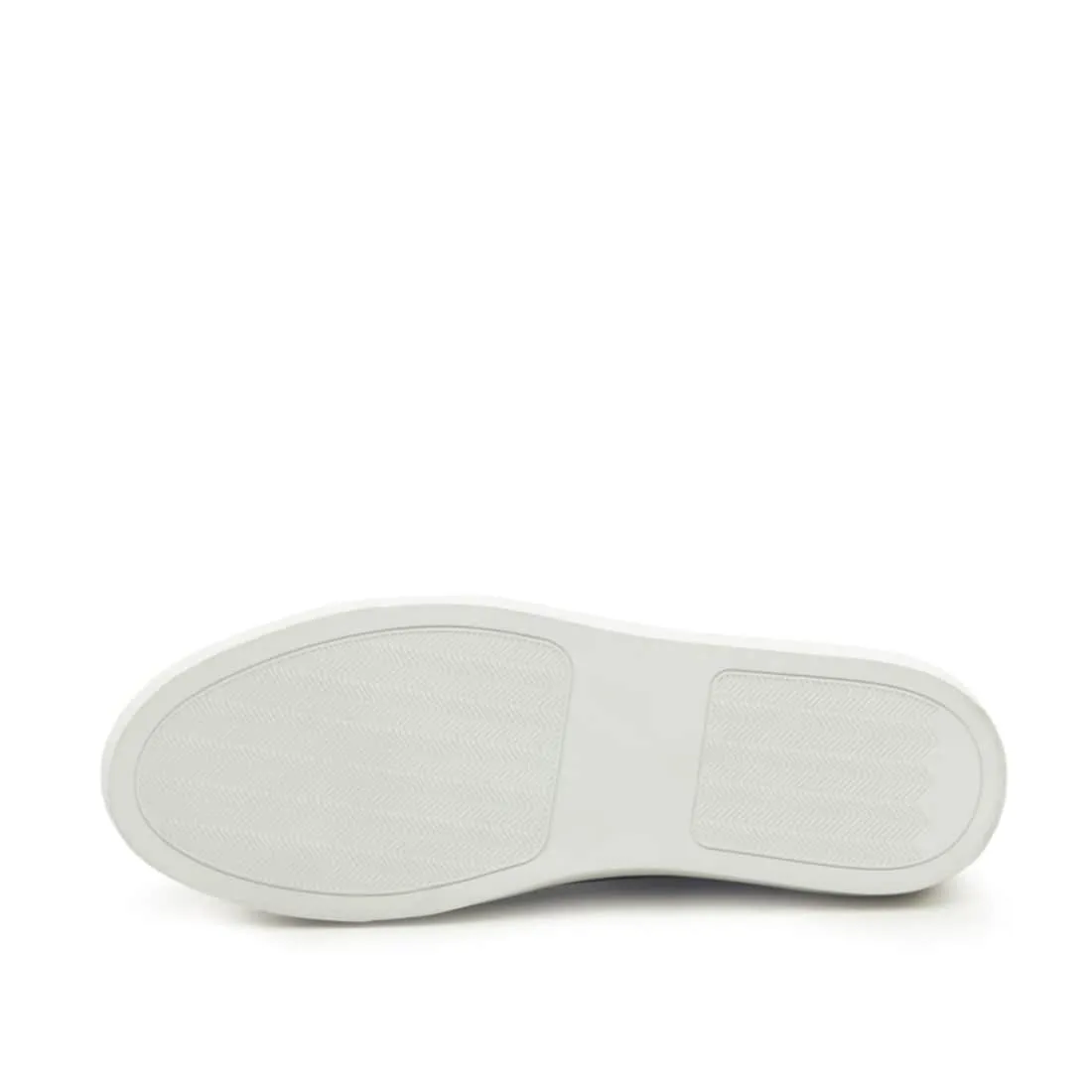 Sneakers Jersey en daim marron - Semelles Blanches