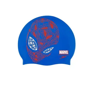 SPEEDO JUNIOR SLOGAN SWIM CAP SPIDER MAN