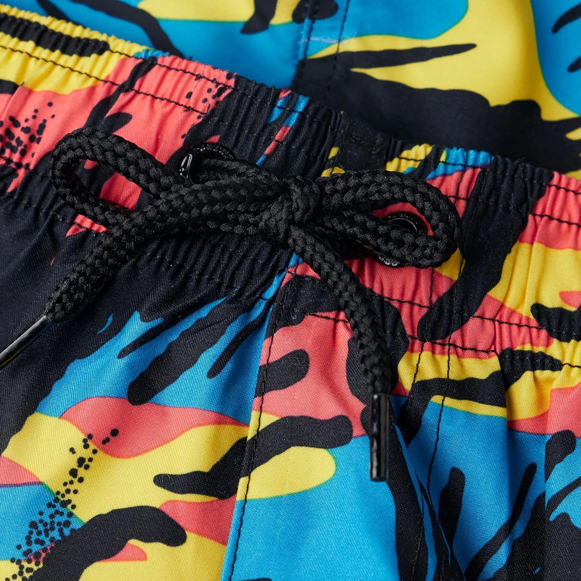 Speedo Printed Leisure 16 Inch Mens Swim Shorts - Black