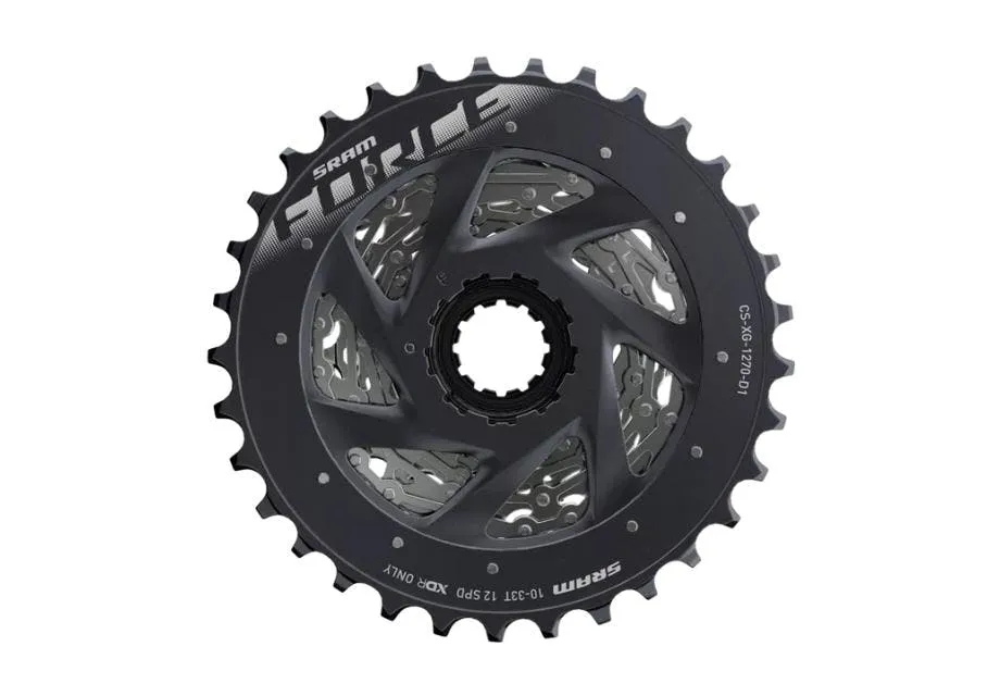 SRAM XG-1270 Force AXS 12 Speed Cassette 10-36t | Silver