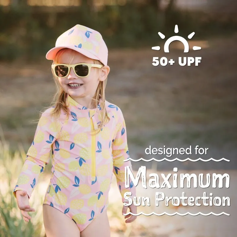 Summer Citrus |  1-pc Girls' UV Suimsuit