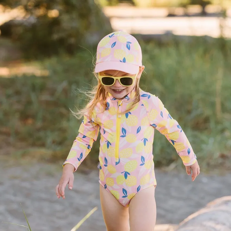 Summer Citrus |  1-pc Girls' UV Suimsuit