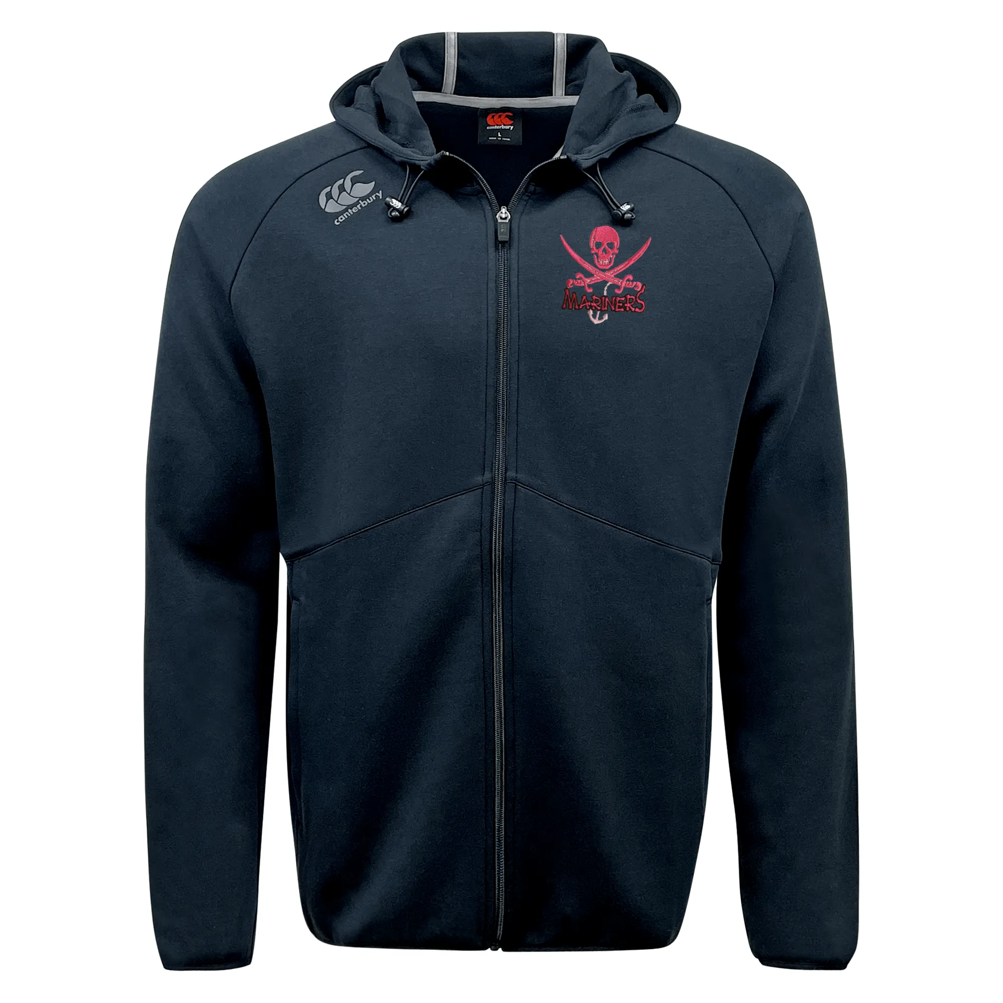 SUNY Maritime Tempo Vapodri Full-Zip Hoodie by Canterbury