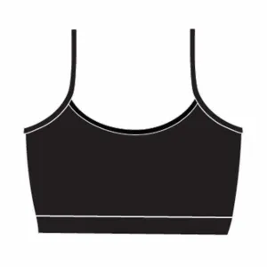 .Suzette Tween Black Seamless Basic Bralette