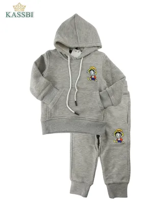 Sweat à capuche   jogging ( مبطن )