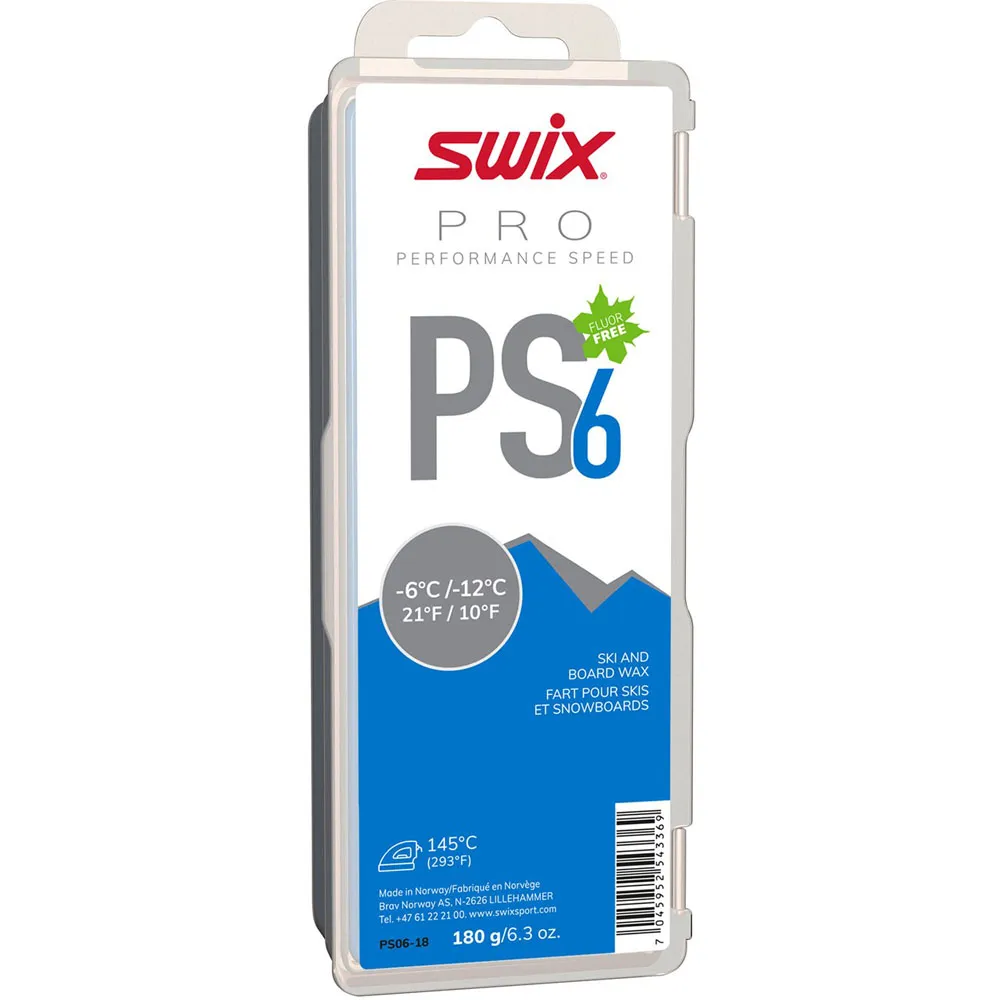 Swix Performance Speed Wax Fluoro Free PS6