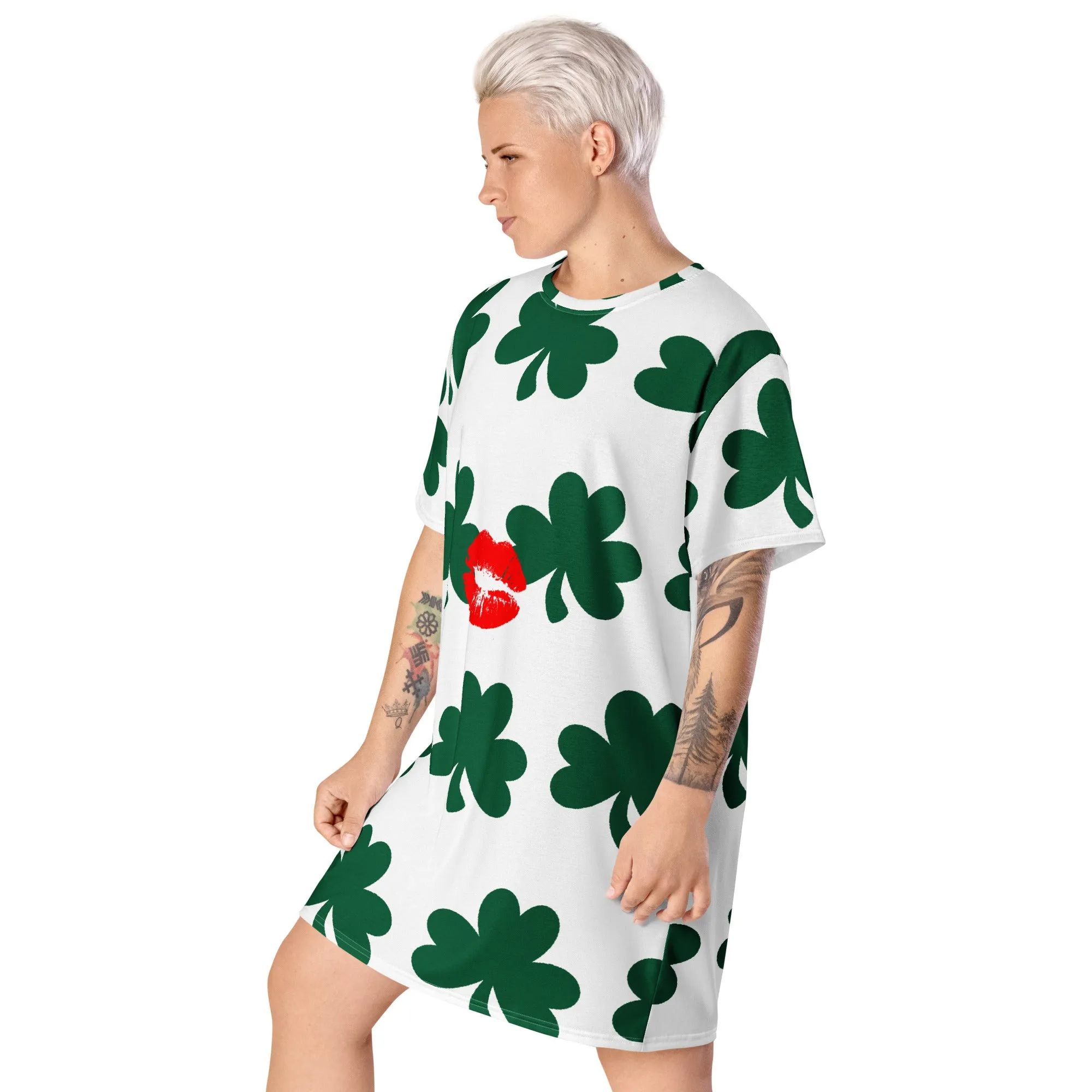 T-shirt dress Shamrock