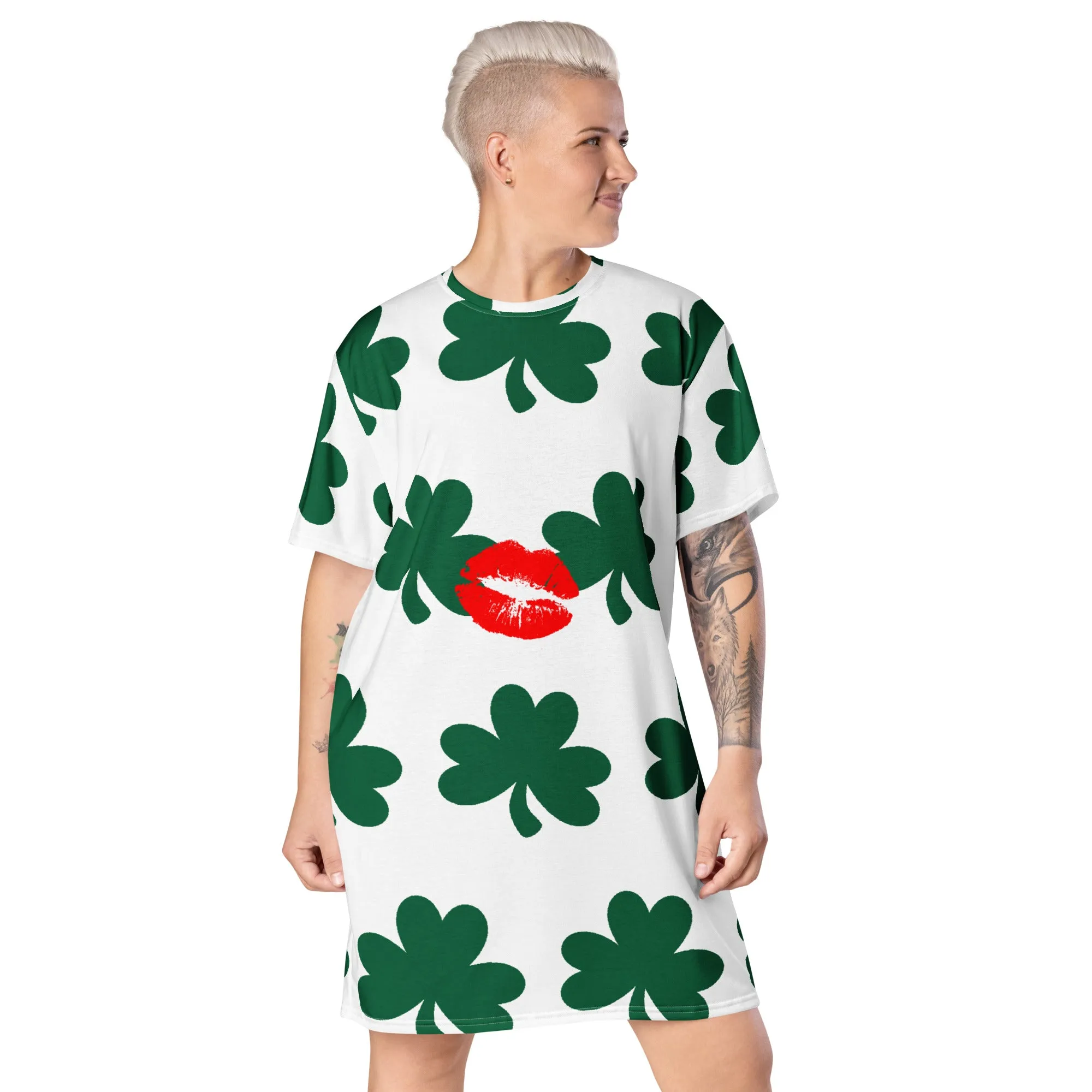 T-shirt dress Shamrock