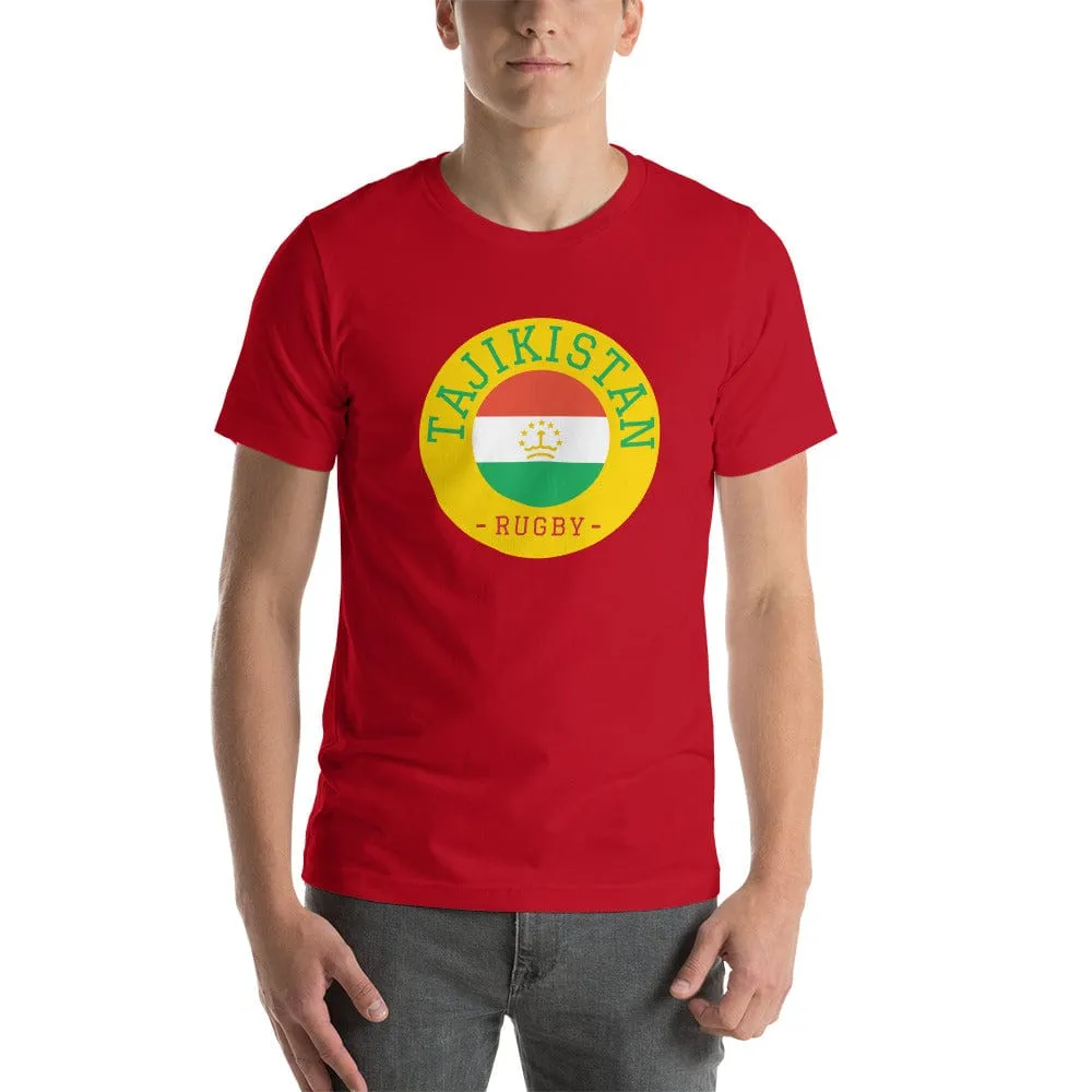 Tajikistan Rugby Cotton T-Shirt