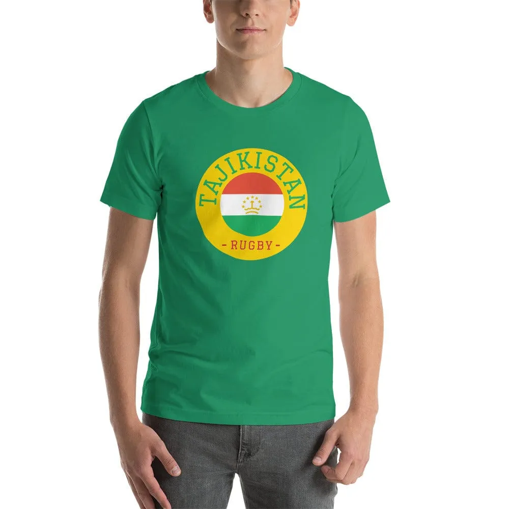 Tajikistan Rugby Cotton T-Shirt