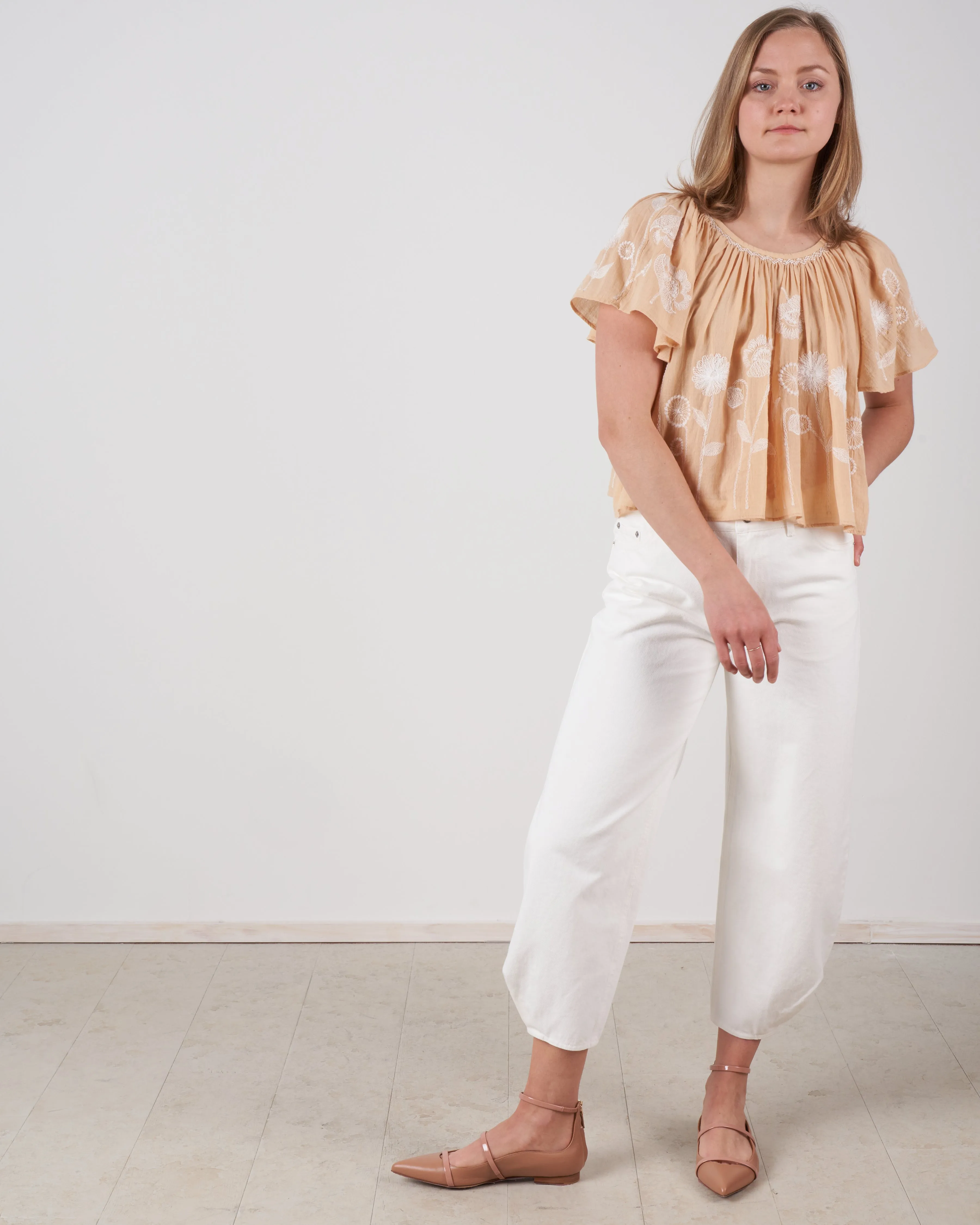 the dale top - wheat