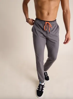 The Steel Gray Jogger-Charcoal