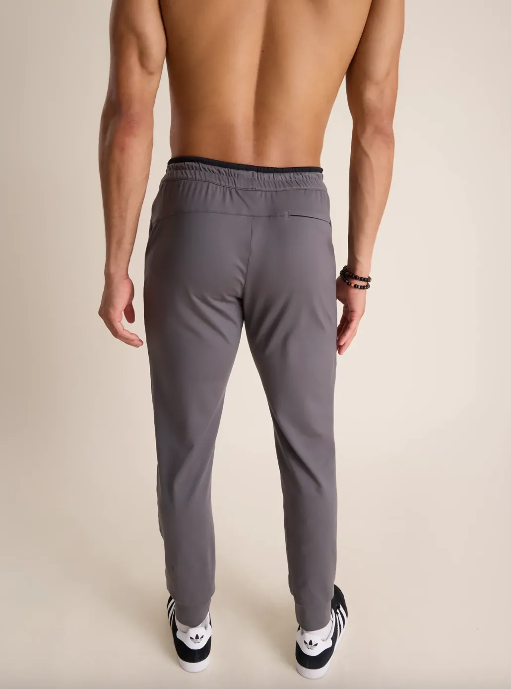 The Steel Gray Jogger-Charcoal
