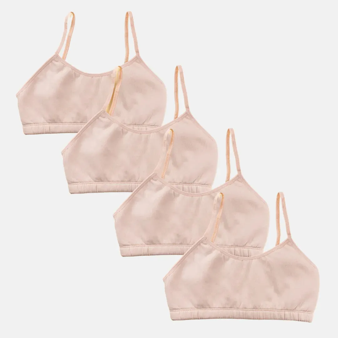 Training Bra | Puberty Training Bra | Beginner Training Bra | Non Wired | Pack Of 4