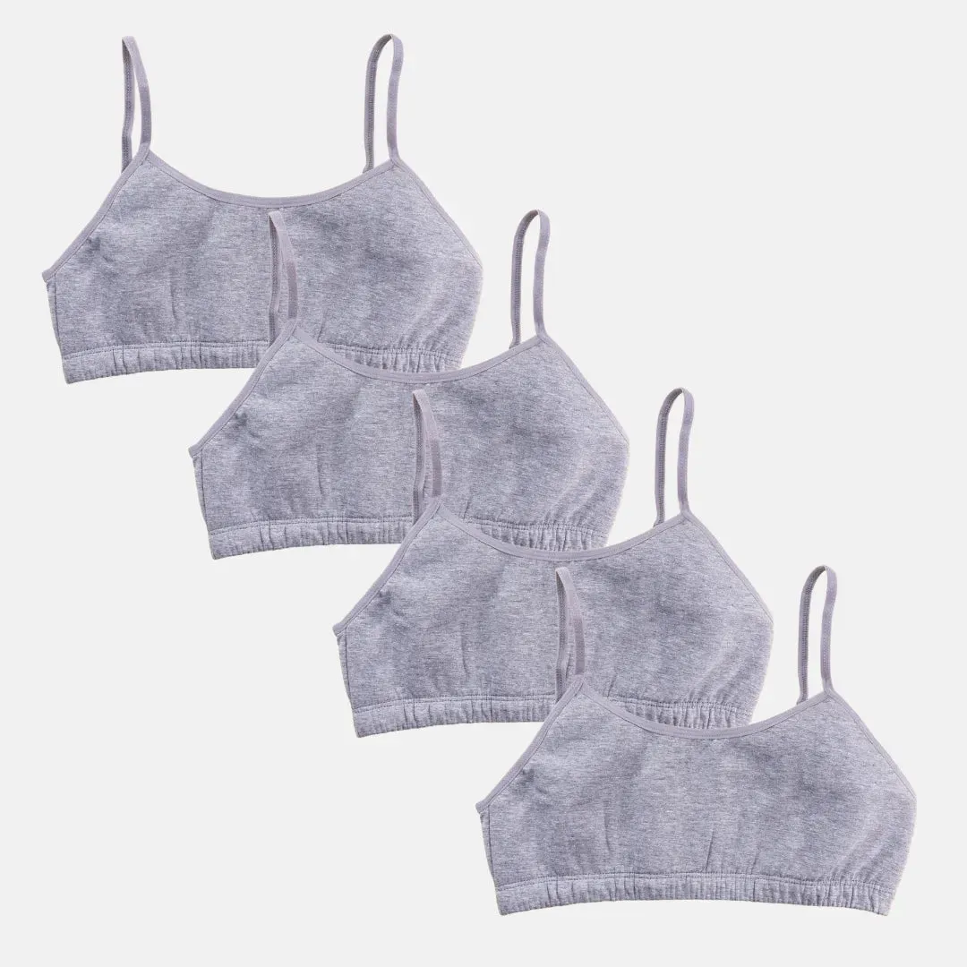 Training Bra | Puberty Training Bra | Beginner Training Bra | Non Wired | Pack Of 4