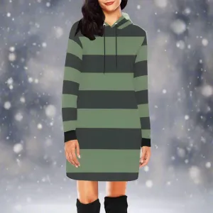Treeblock Hoodie Mini Dress