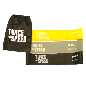Twice The Speed Resistance Bands (Instant Access To TTS Speed Training)