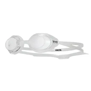 TYR Vecta Racing Adult Swimming Goggles | Clear