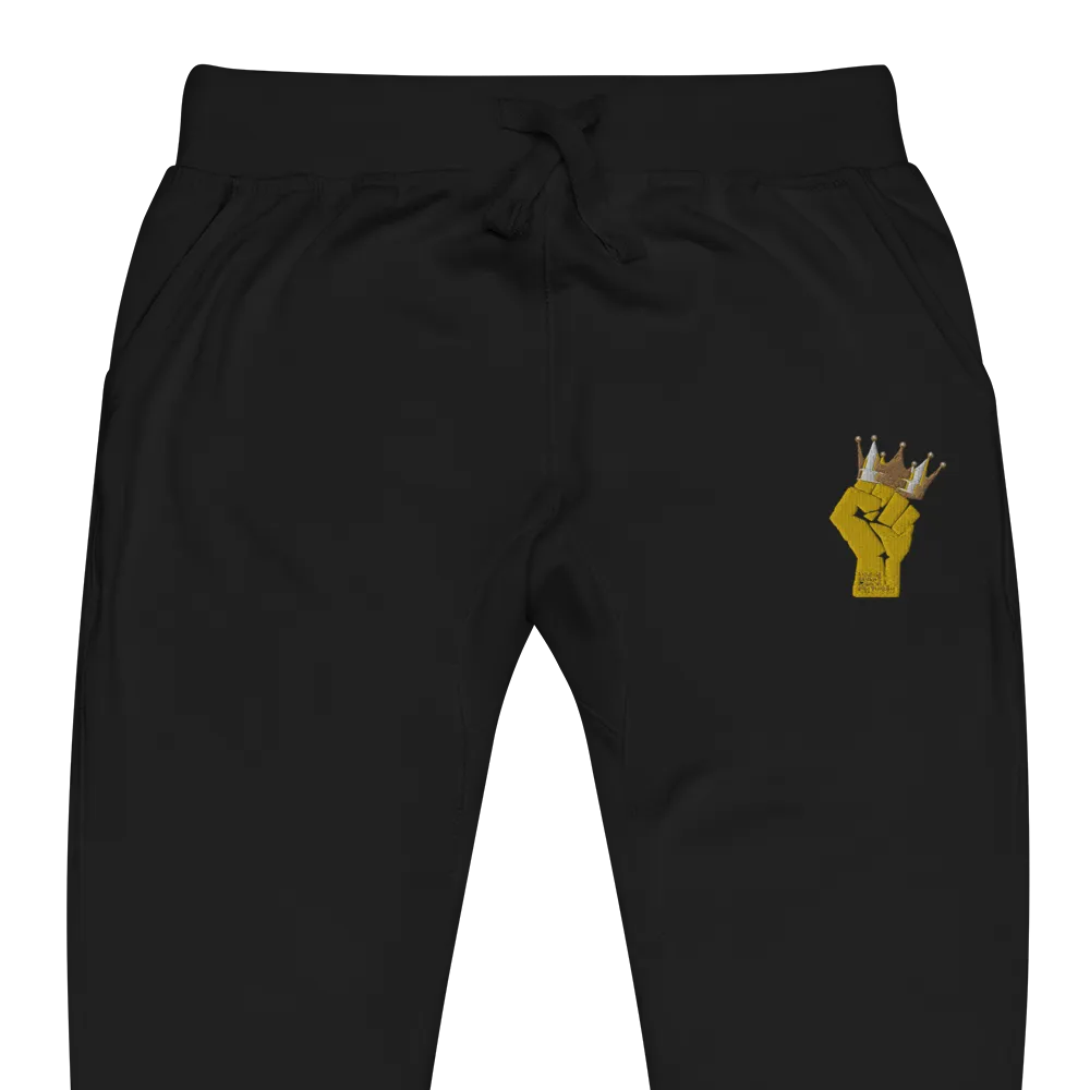 Unisex Let's Normalize Black Health Joggers (embroidered)