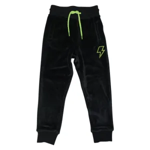Velour Jogging Pant- Black
