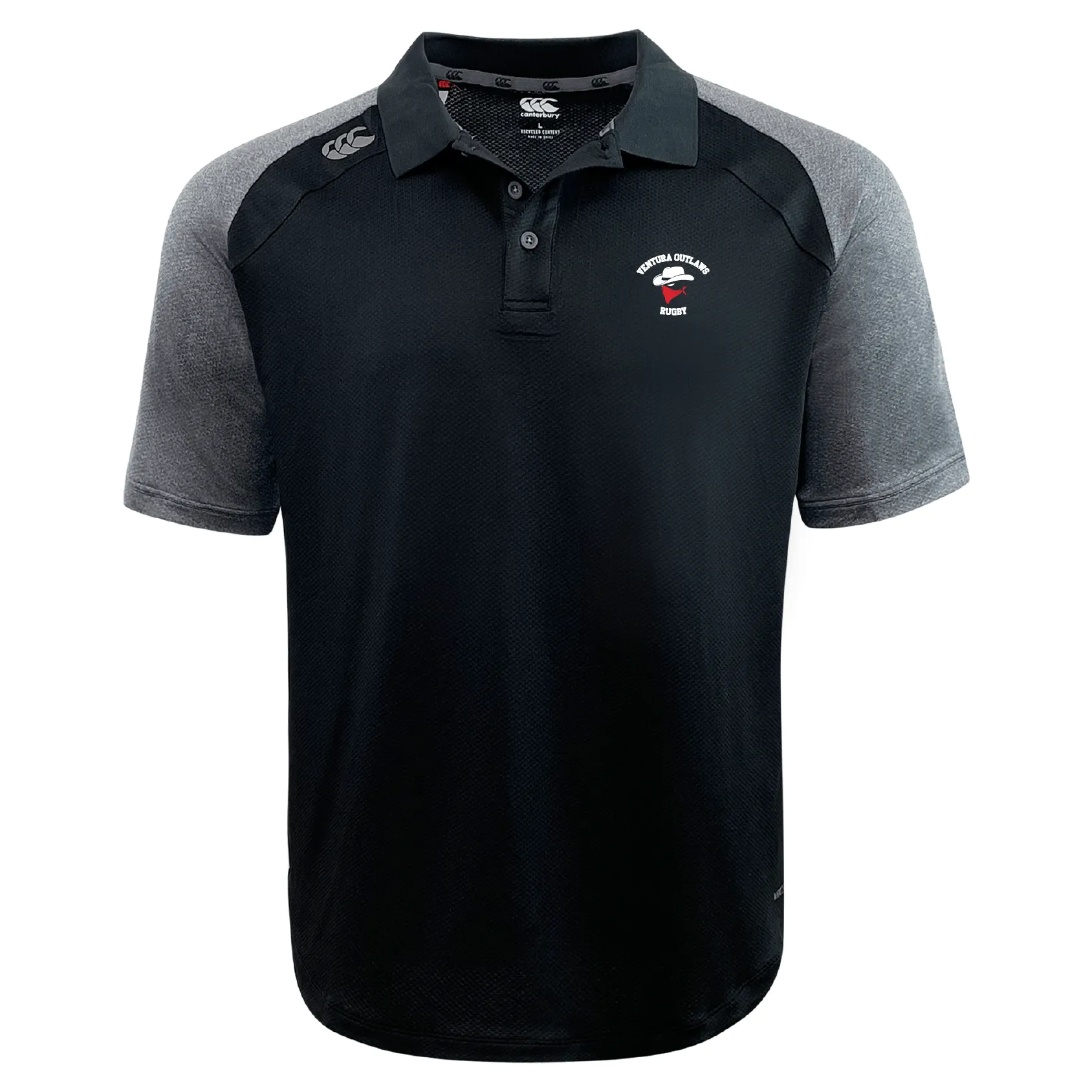 Ventura Outlaws Rugby Elite Polo by Canterbury