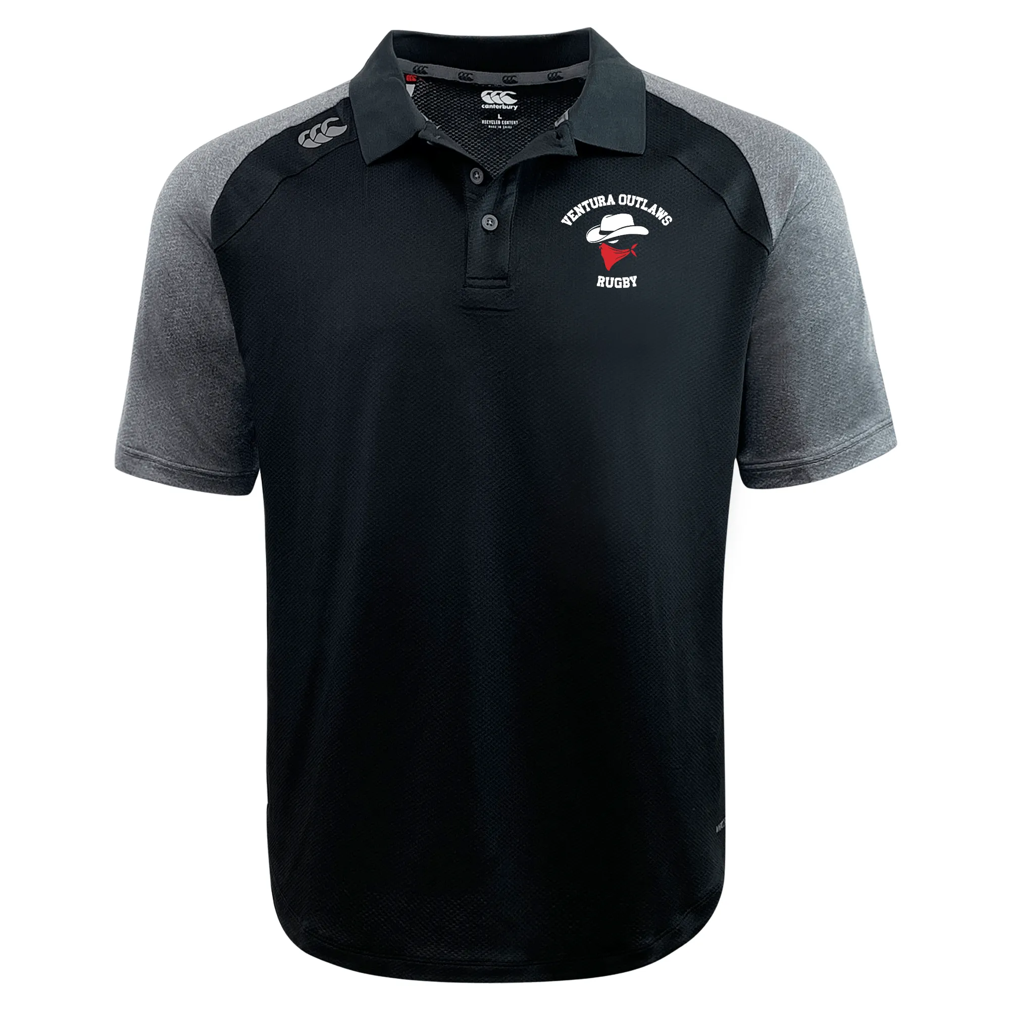Ventura Outlaws Rugby Elite Polo by Canterbury