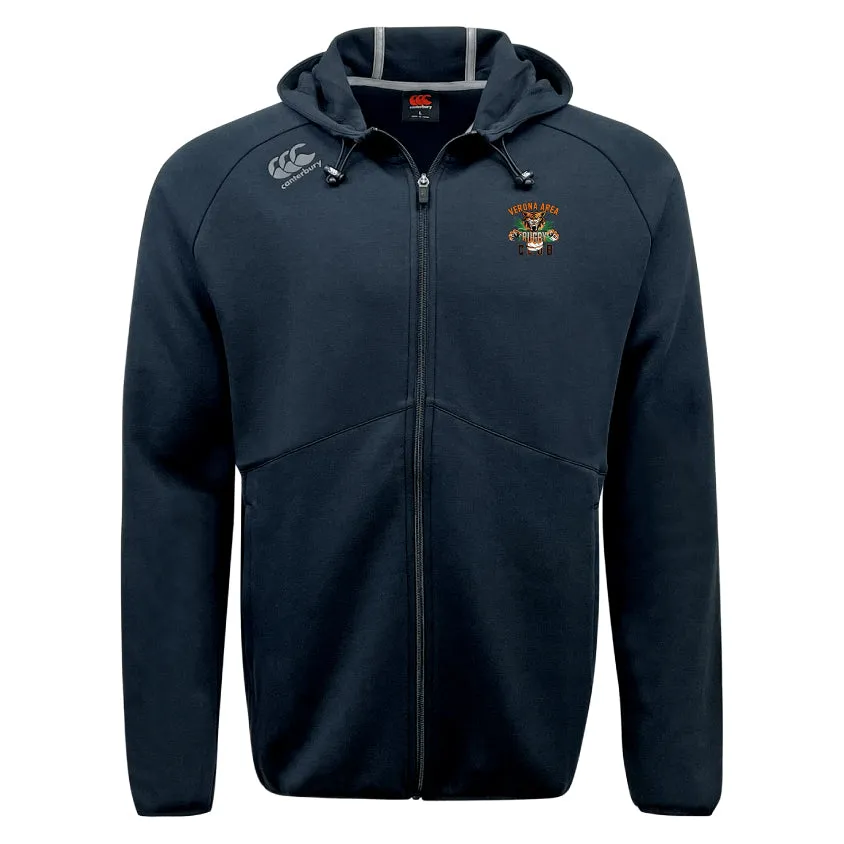 Verona Area Rugby Tempo Vapodri Full-Zip Hoodie by Canterbury