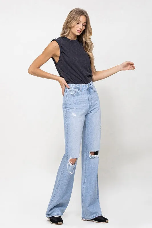VERVET by Flying Monkey 90's Vintage Flare Jeans