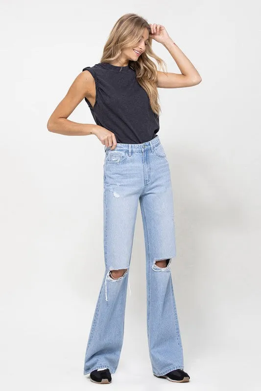 VERVET by Flying Monkey 90's Vintage Flare Jeans