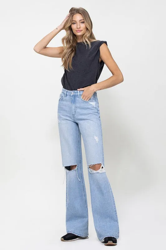 VERVET by Flying Monkey 90's Vintage Flare Jeans