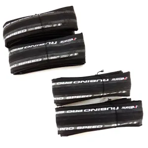 Vittoria Rubino Pro Speed G  Folding 700 x 23C/25C Road Clincher Tire Full Black