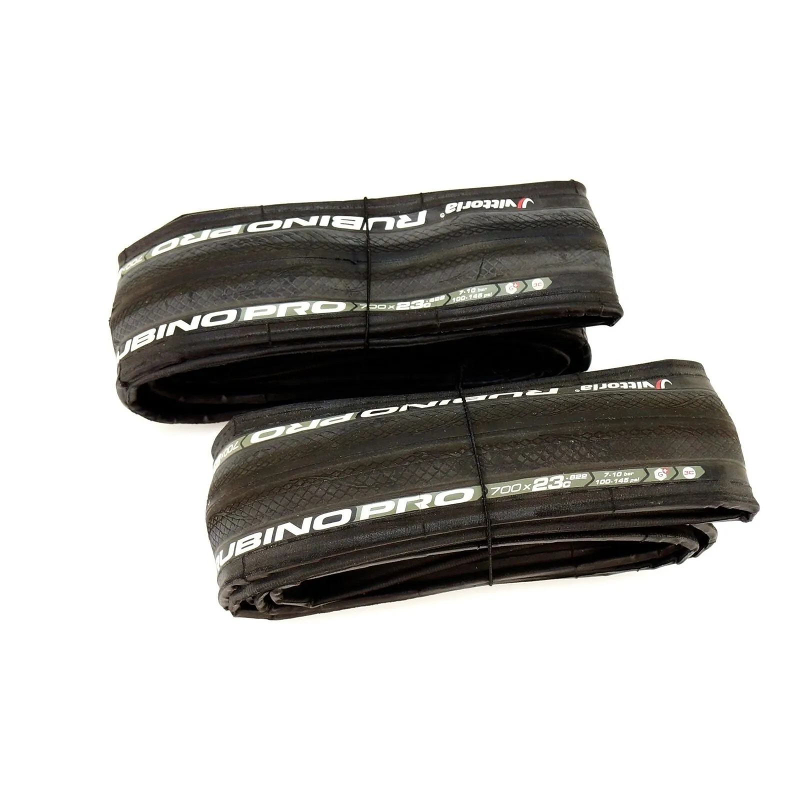 Vittoria Rubino Pro Tire G  GRAPHENE 700 x 23C Road Folding Clindher Tire Black
