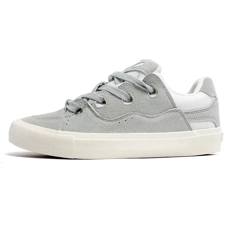 VougeVamp Women's Korean Fashion Canvas Sneakers – Trendy Platform Board Shoes for Casual Wear