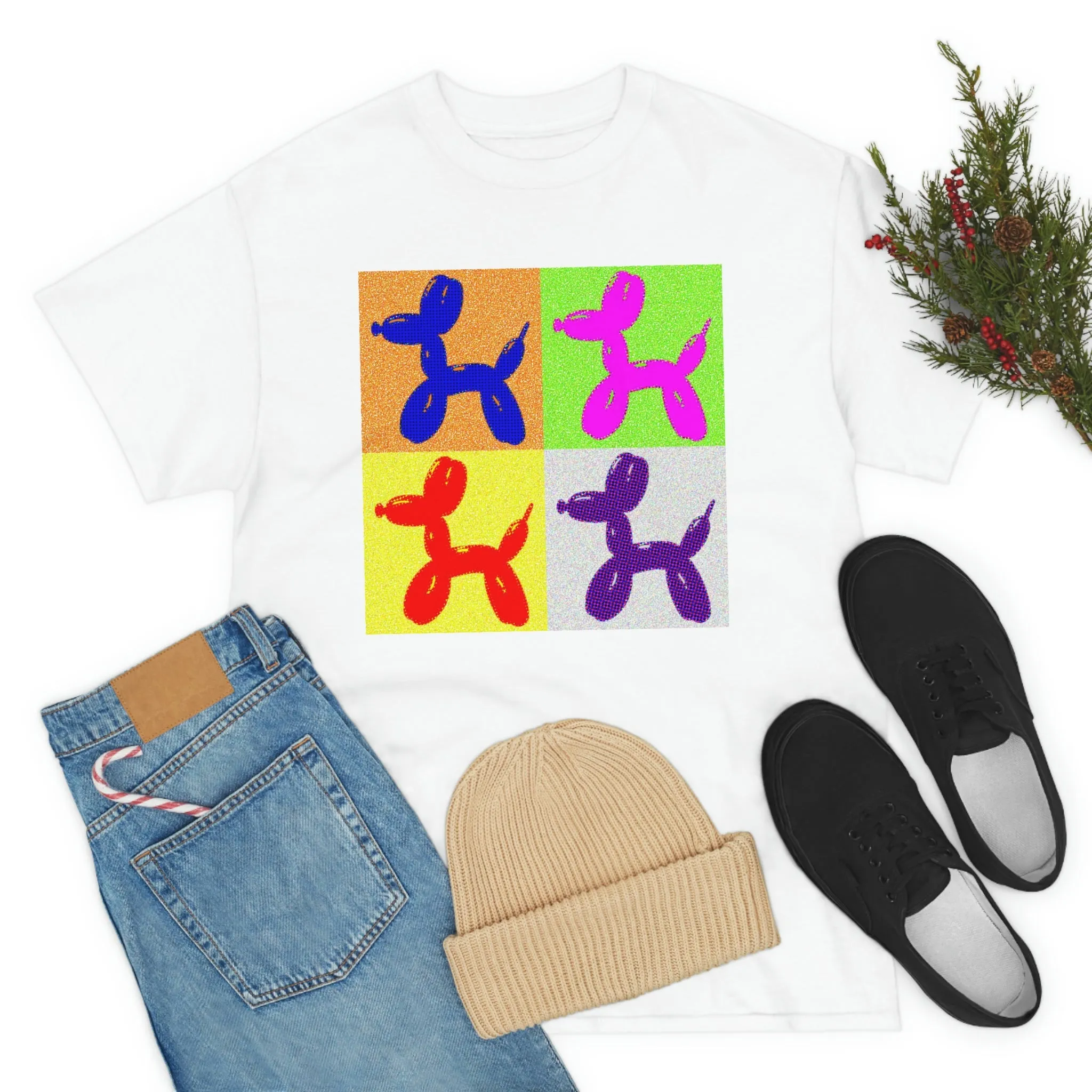 Warhol Balloon Doggy Tee