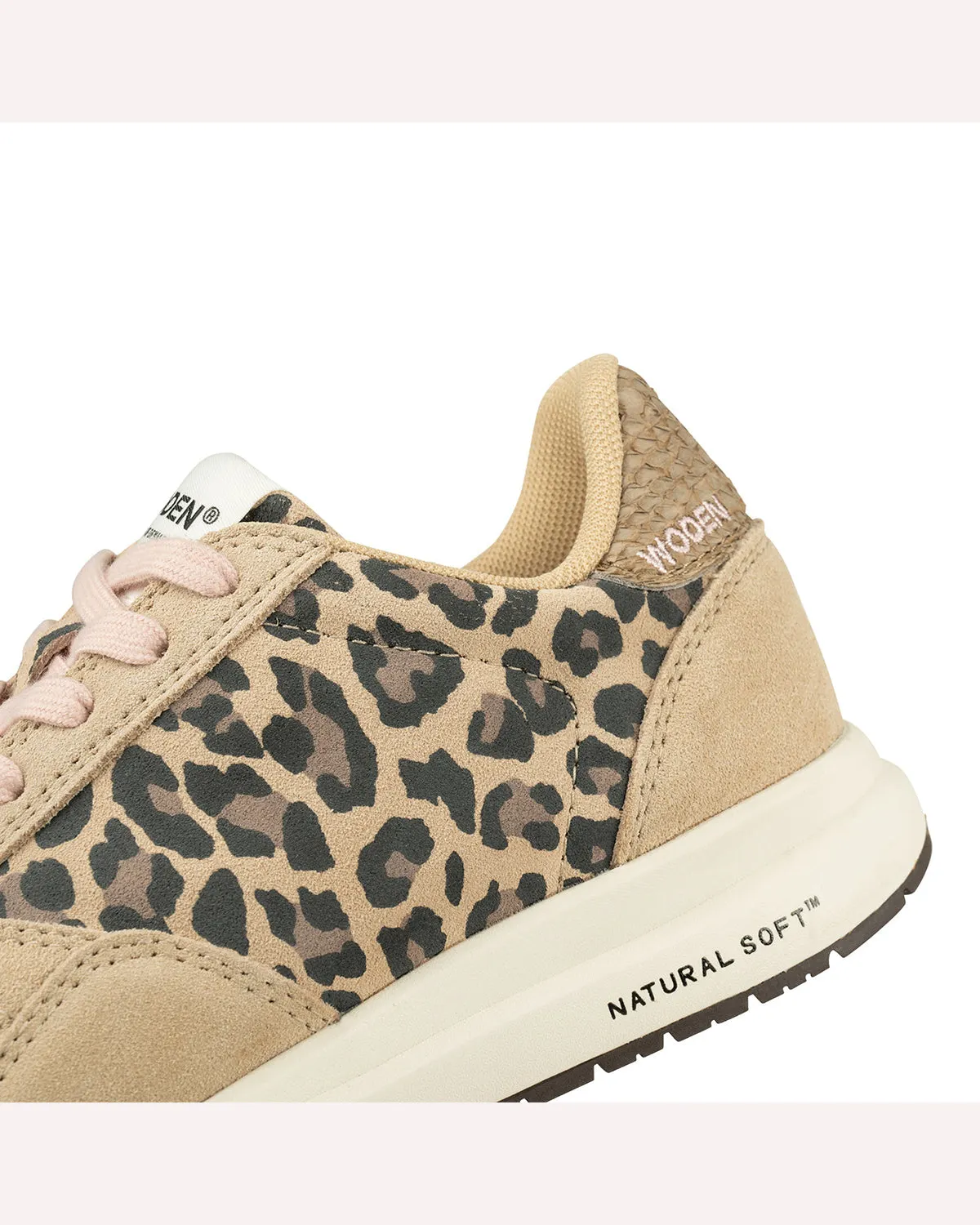 Woden Nicoline Suede Sneaker  - Leopard