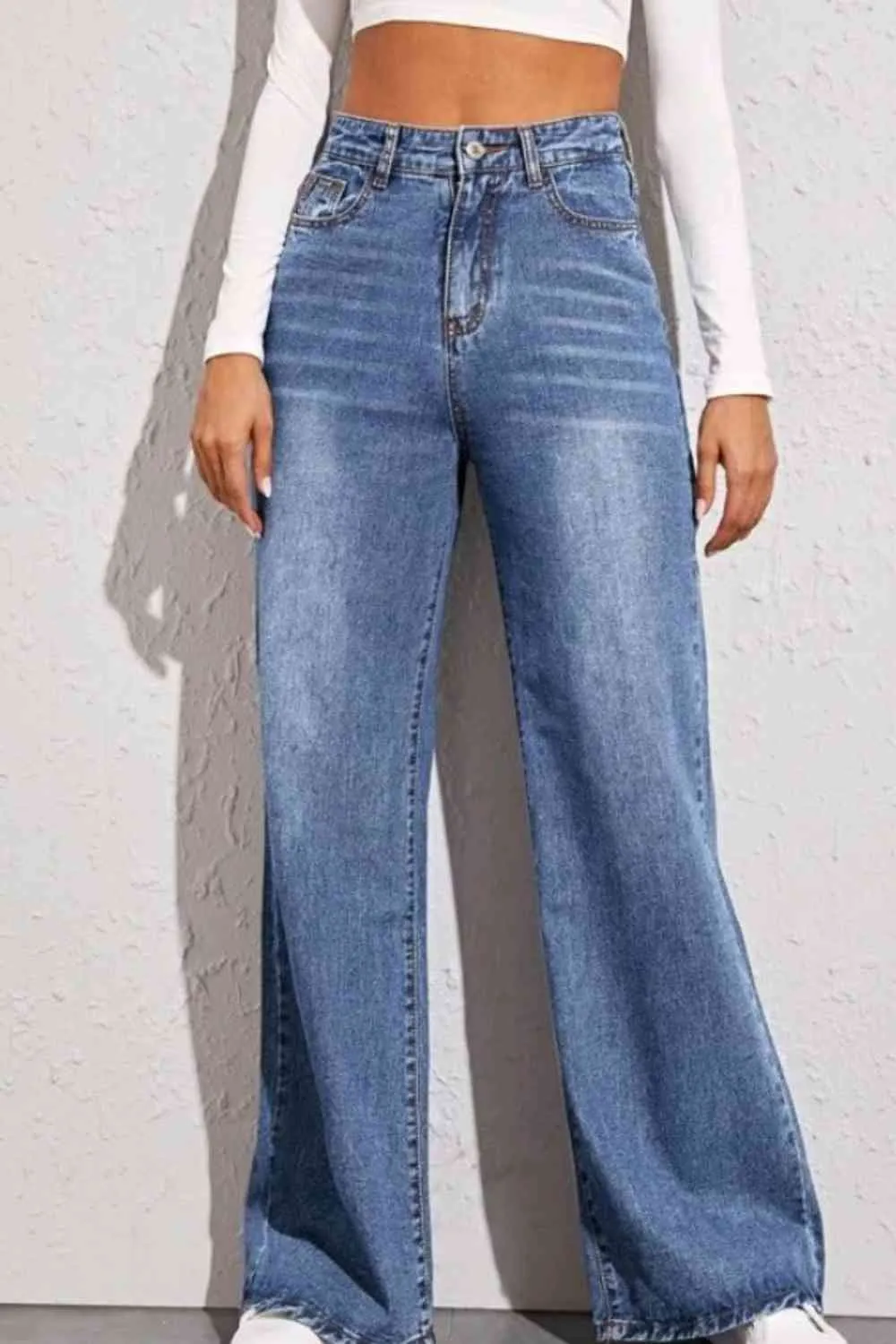Women’s High Waist Wide Leg Jeans