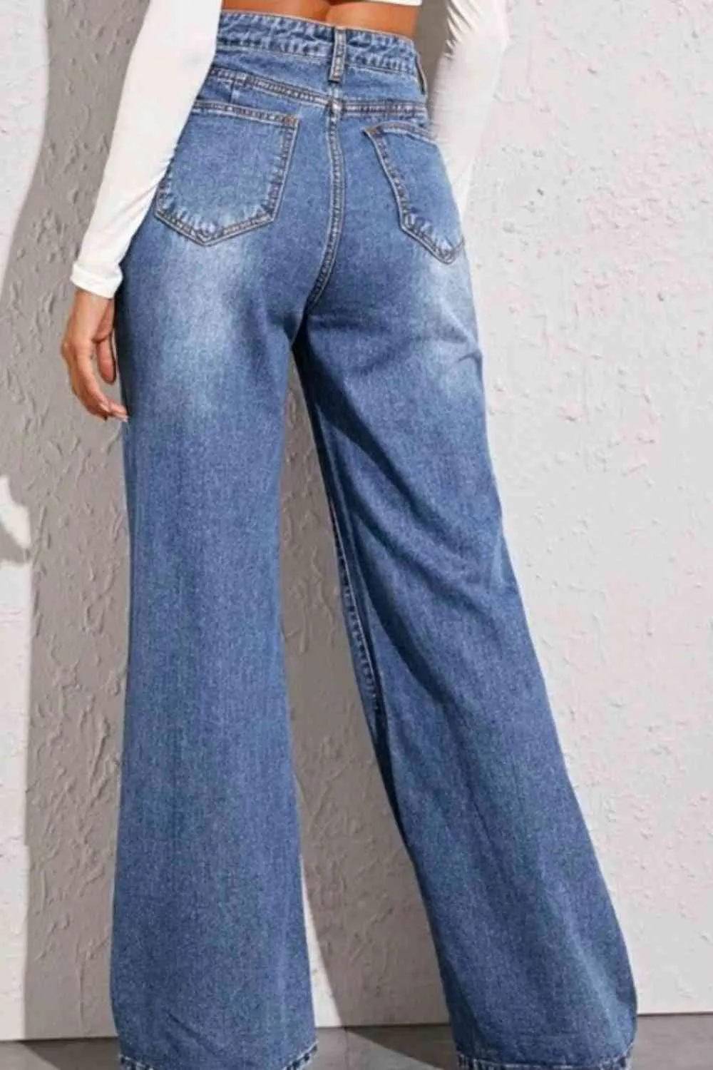 Women’s High Waist Wide Leg Jeans