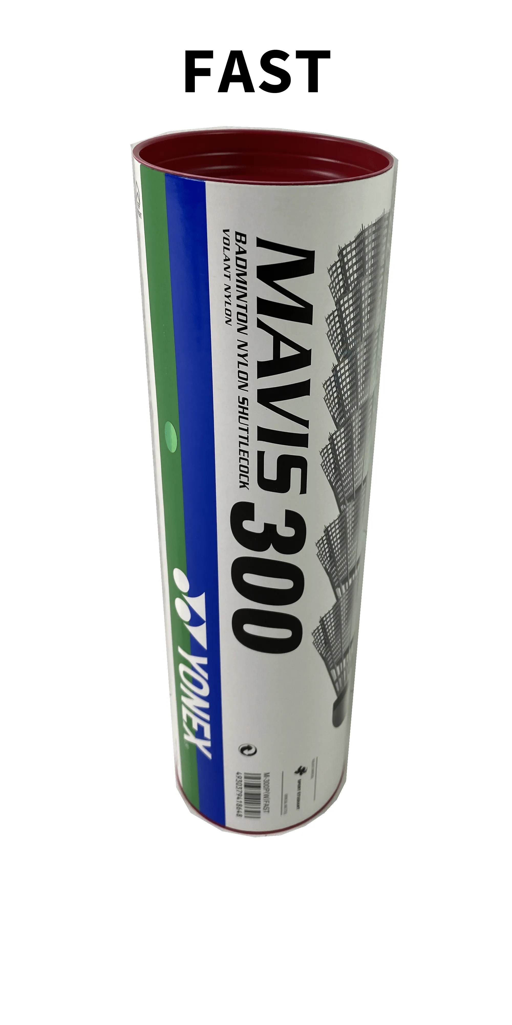 Yonex Mavis 300 Badminton Nylon Shuttles / Shuttlecocks White - Set of 6