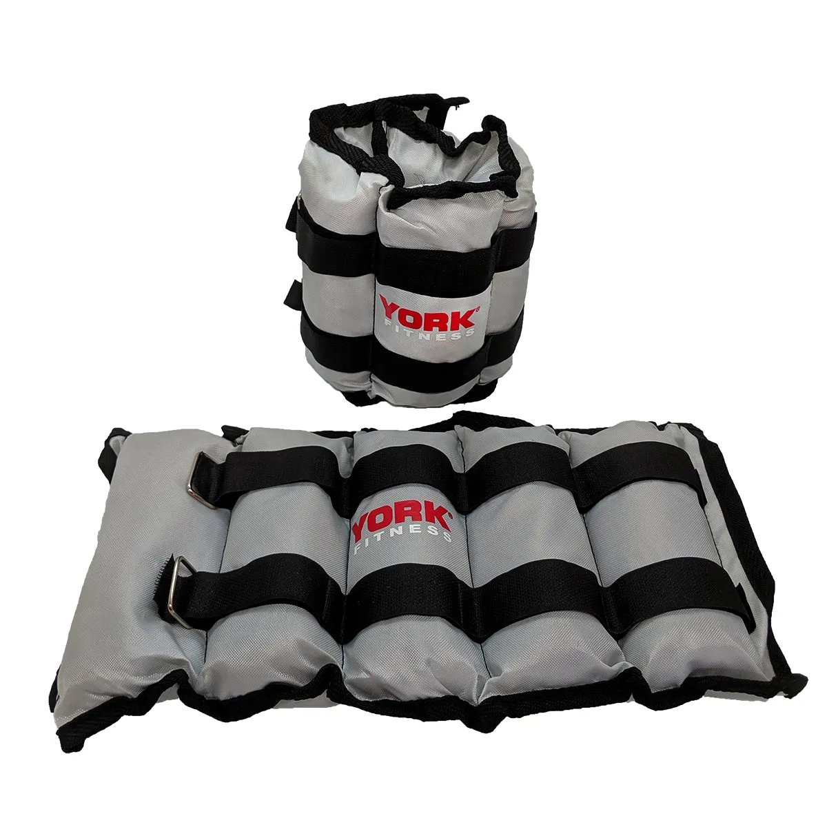 York Fitness 2 x Ankle Wrist & Weights