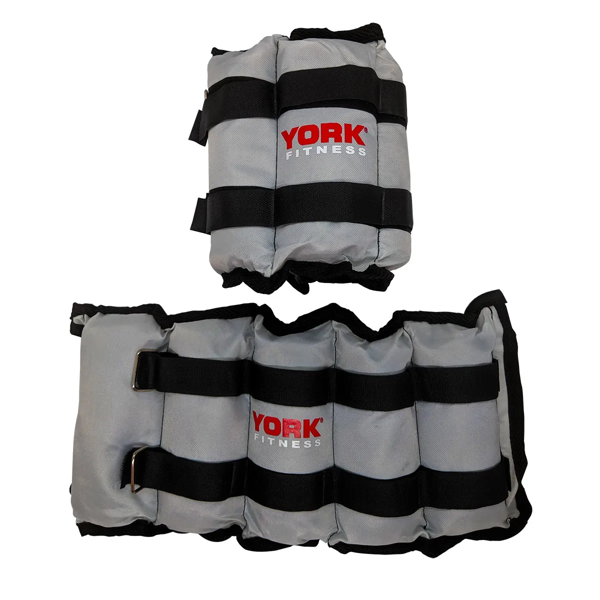 York Fitness 2 x Ankle Wrist & Weights